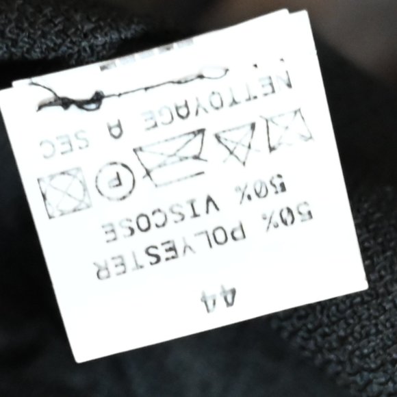 Jean-Marc-Philippe Size 2 Zipper Front Mixed Media Dress | Size 2 / Medium - Picture 11 of 11